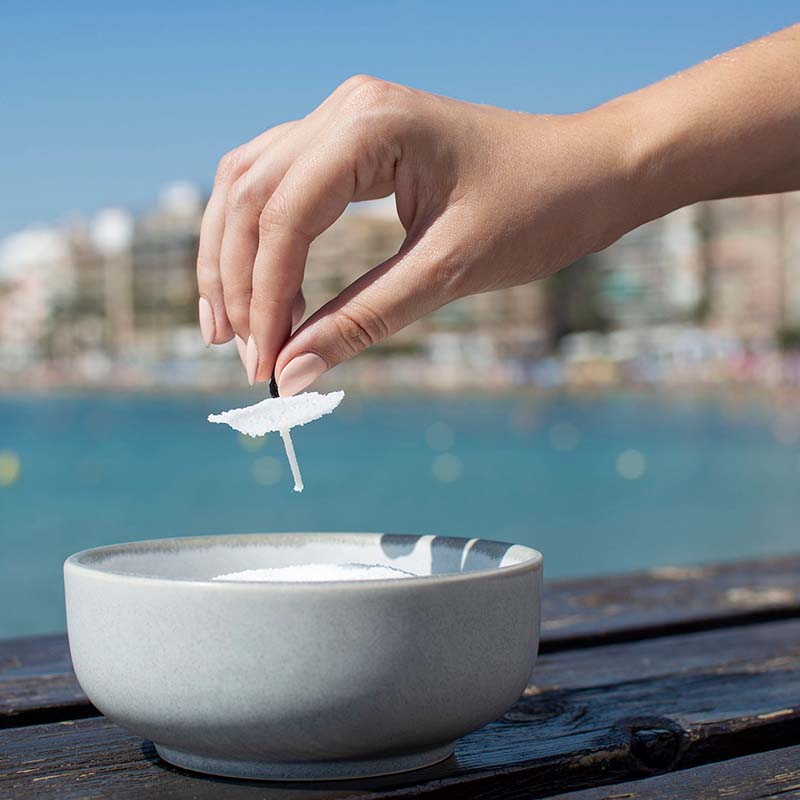 Velas perladas en Bolsa - PRO