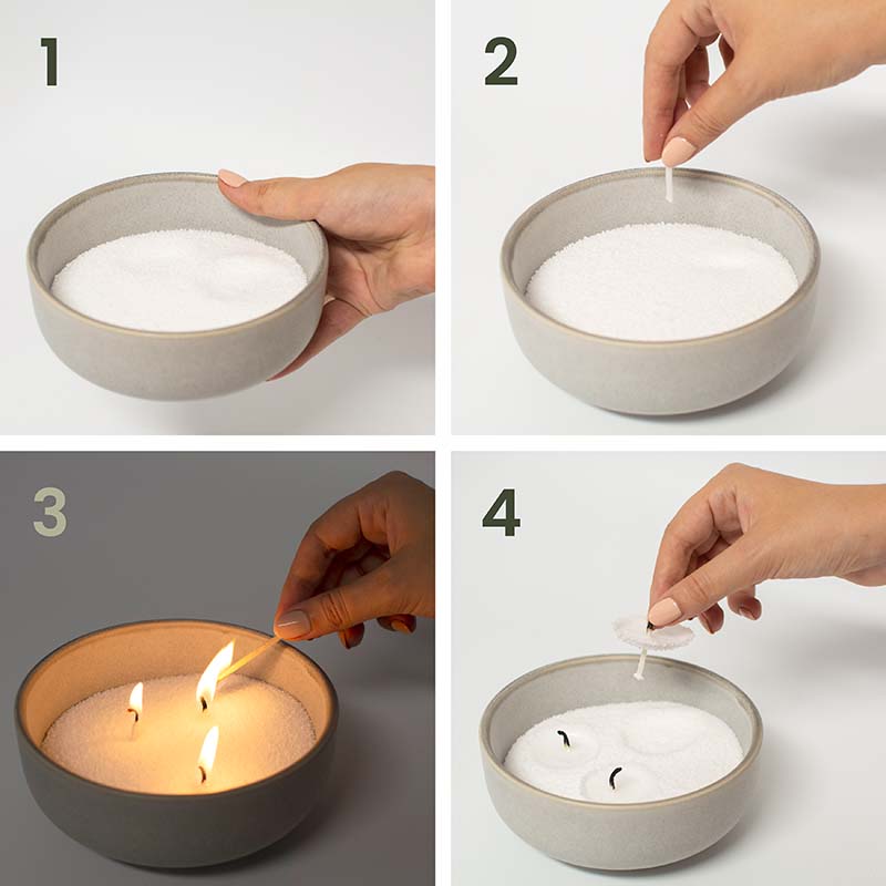 Velas perladas Candeliss