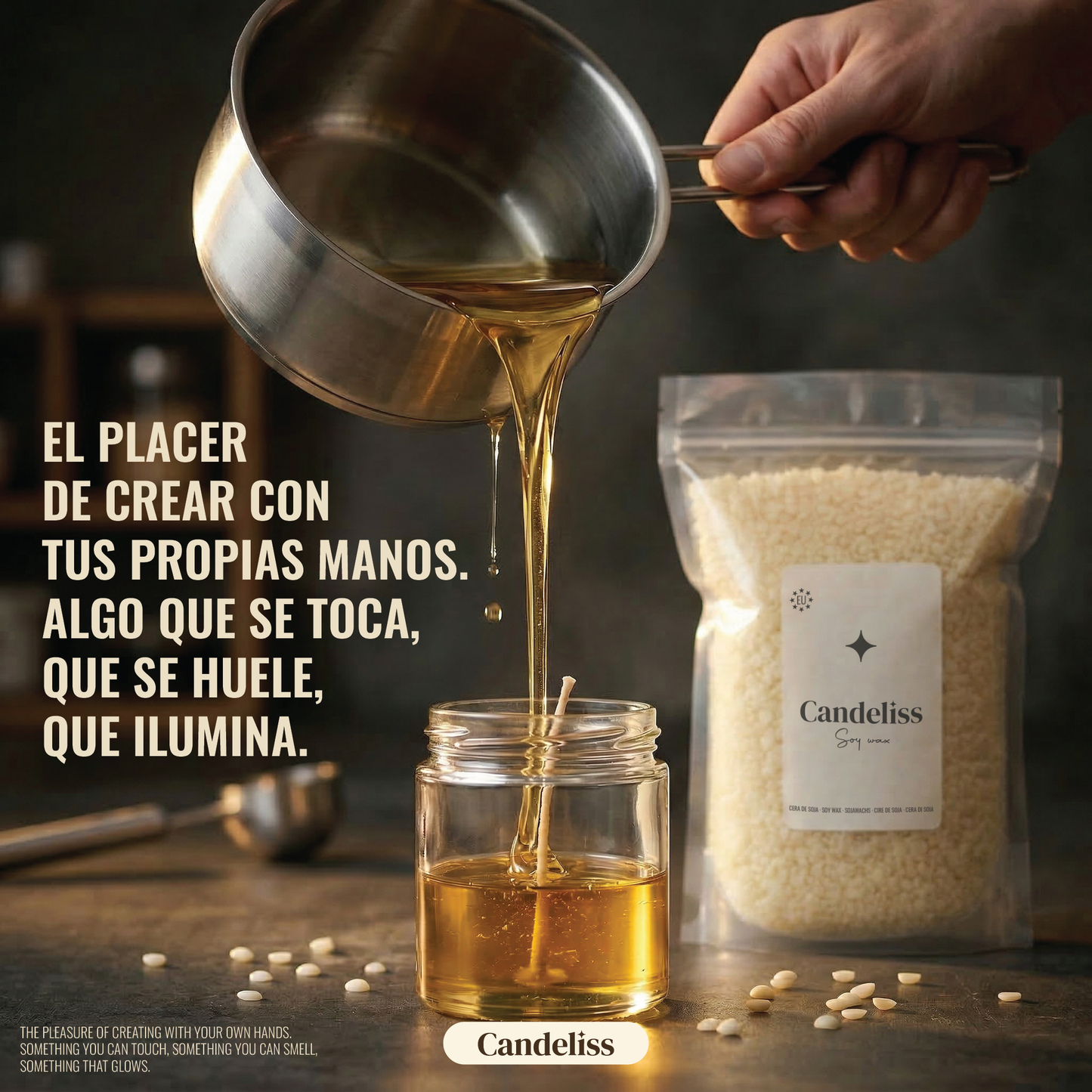 Cera de Soja para Velas