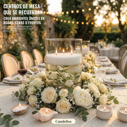 Velas perladas Candeliss