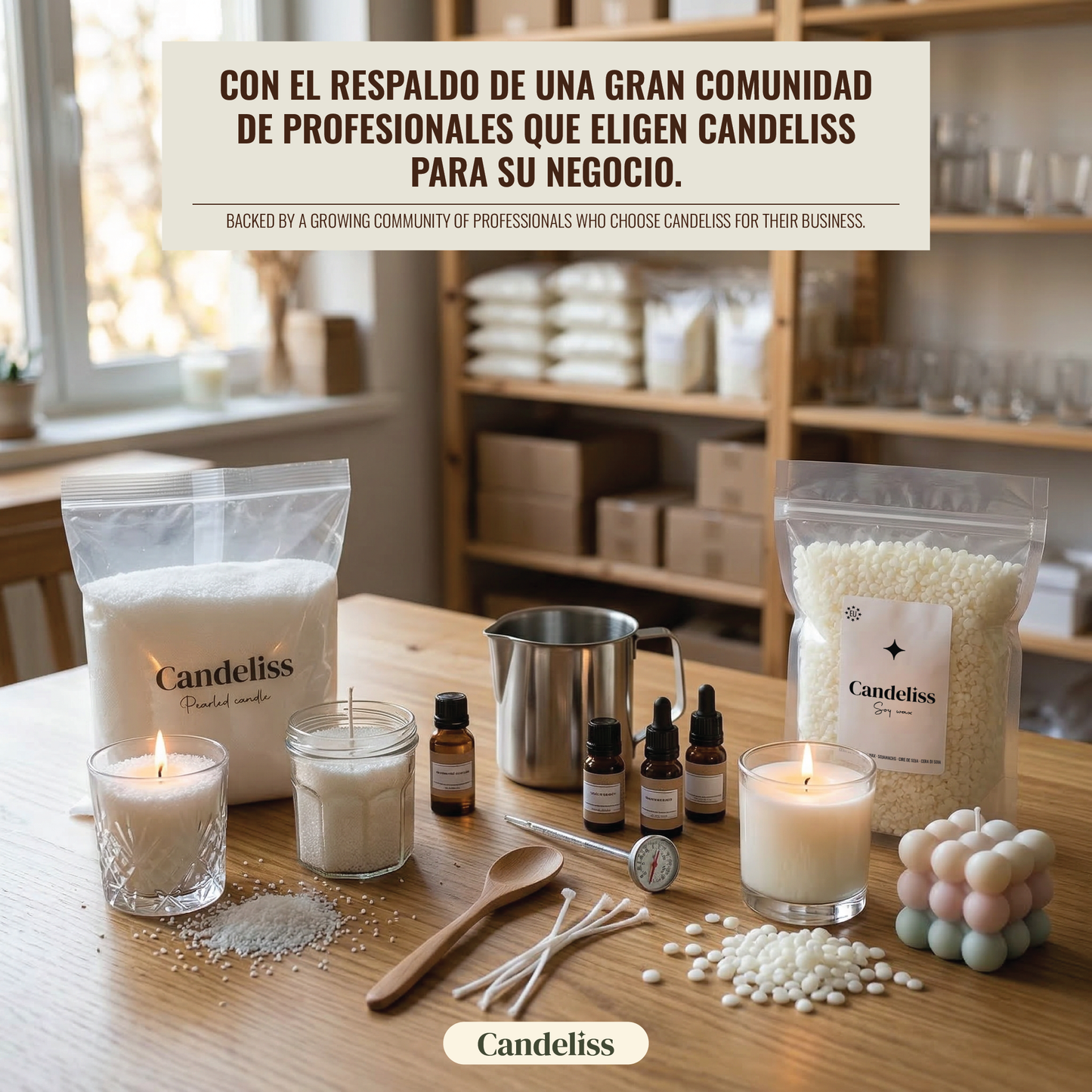 Velas perladas Candeliss