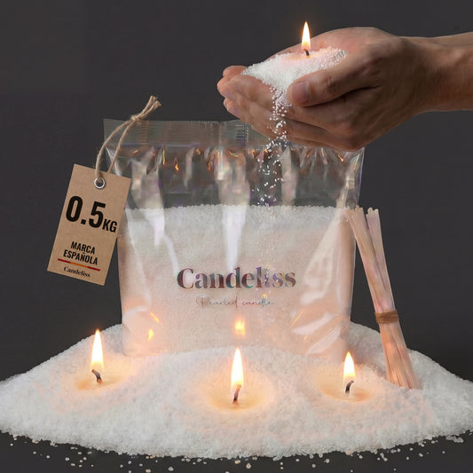 Velas perladas en Bolsa - PRO
