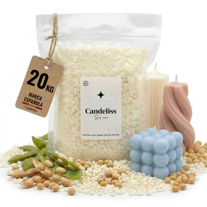 Cera de Soja para Velas